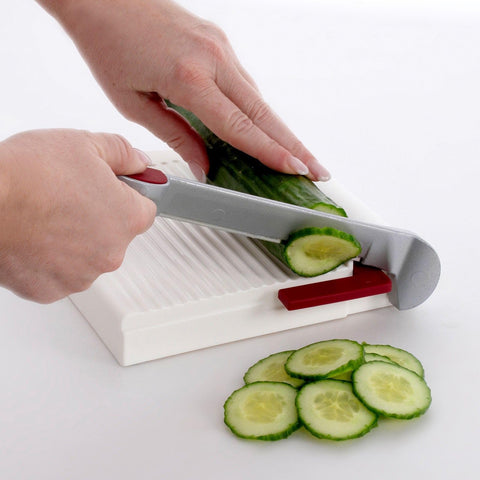 Westmark cheese slicer easy to clean with soap and water.