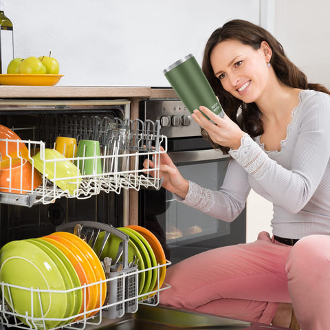 Wetoweto tumbler in army green, ideal gift for everyday use