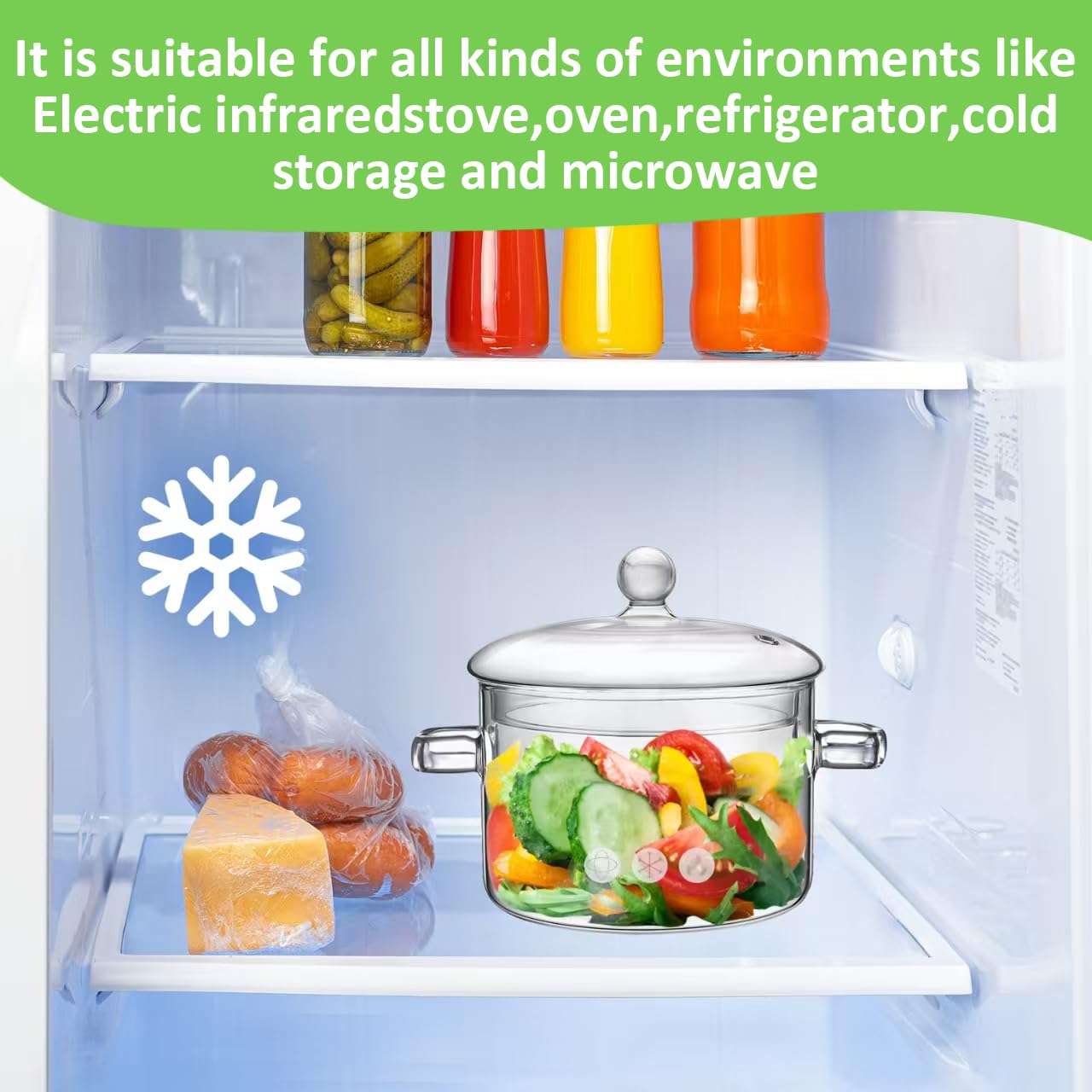 Wetpyaks glass pot transparent body highlights monitor-friendly design.