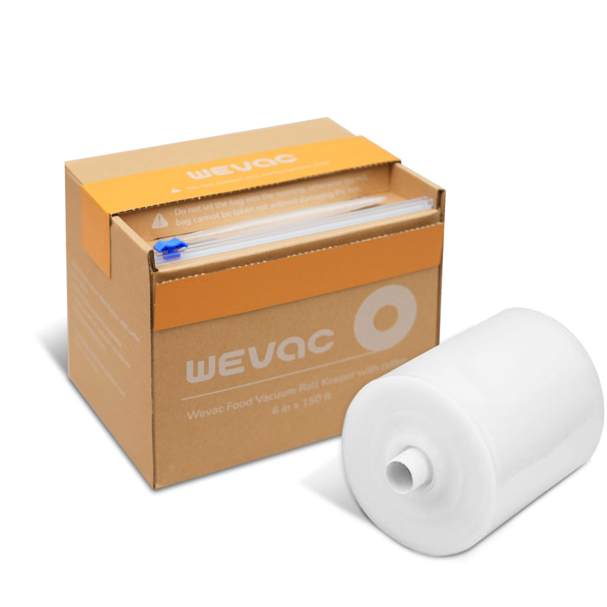 Wevac 6x150' vacuum-seal roll with cutter for fresh storage