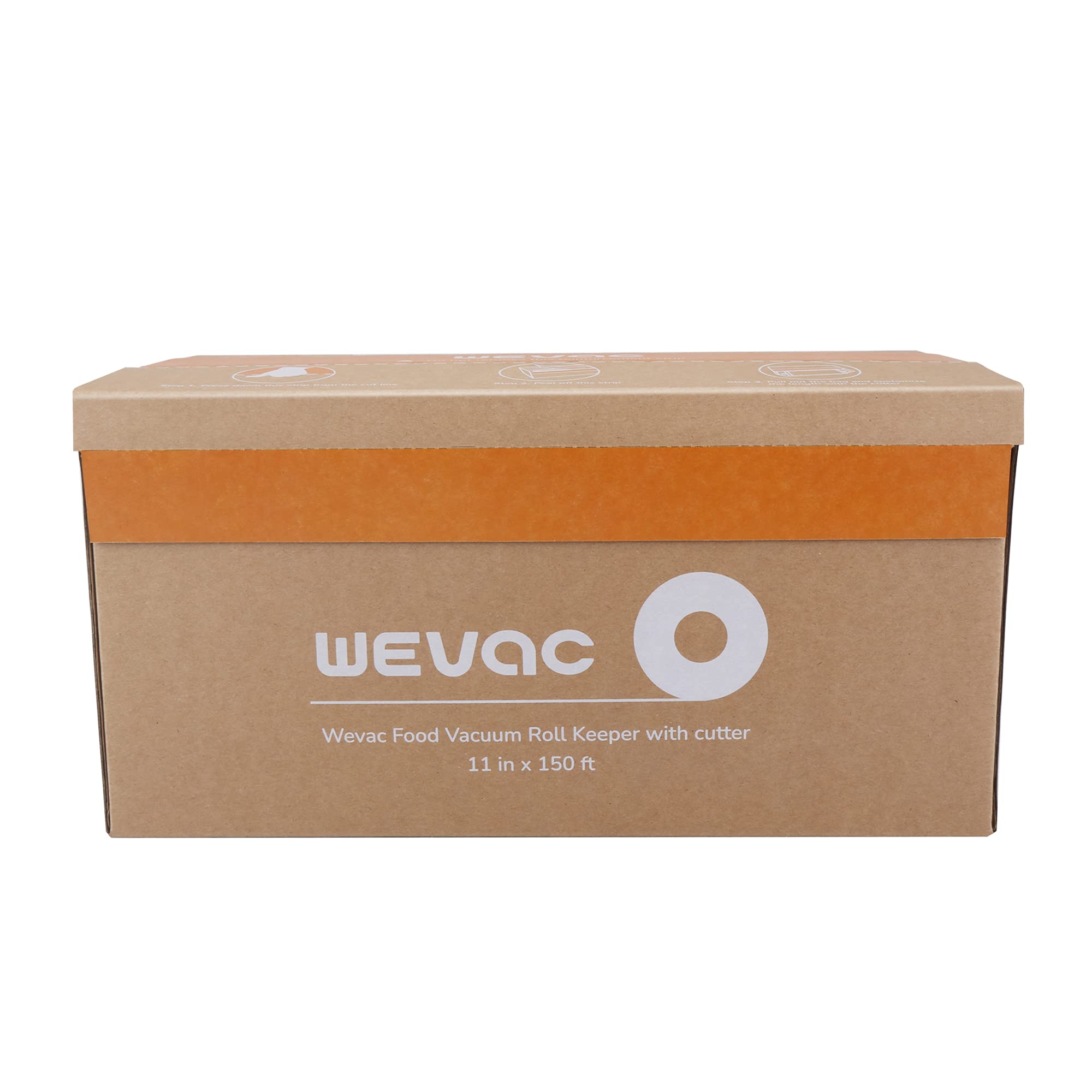 Wevac BPA-free roll supports safe food storage and freezing.