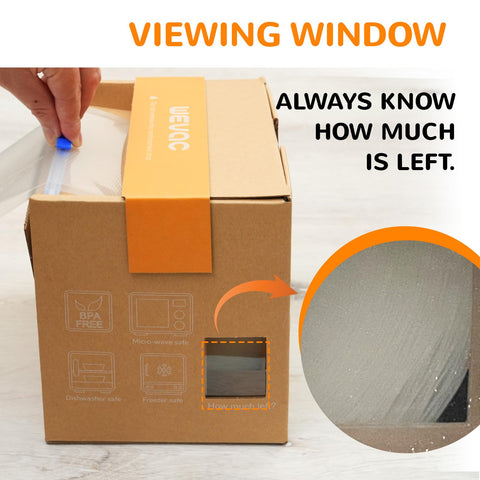 Wevac BPA-free vacuum-seal roll for safe food storage