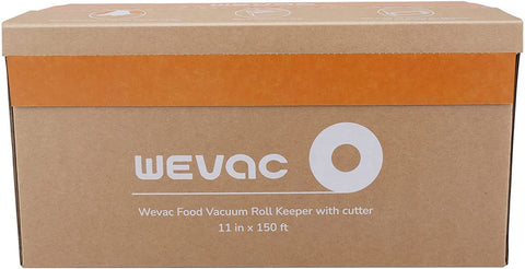 Wevac roll is compatible with most vacuum sealers for versatility.