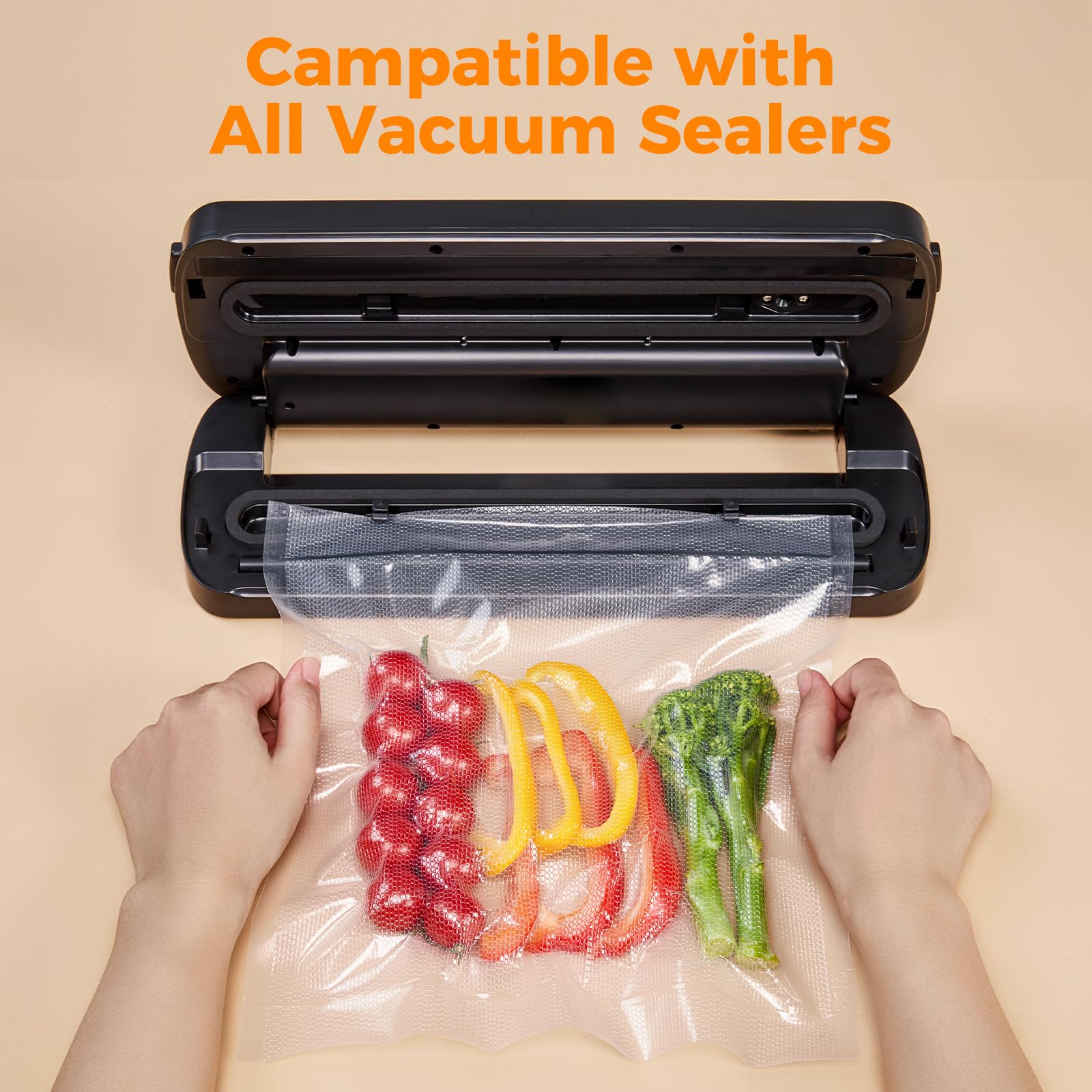Wevac heavy-duty seals protect food from freezer burn