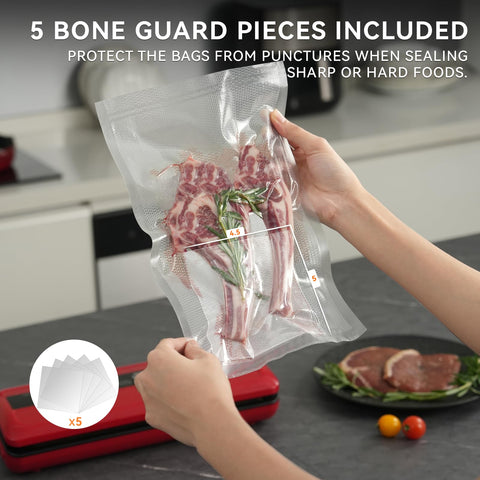 Wevac Lite freezer-burn protection helps keep flavors crisp and colors vibrant.