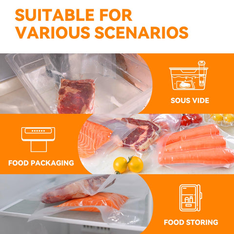 Wevac Lite meal prep bags simplify portioning and weeknight cooking.