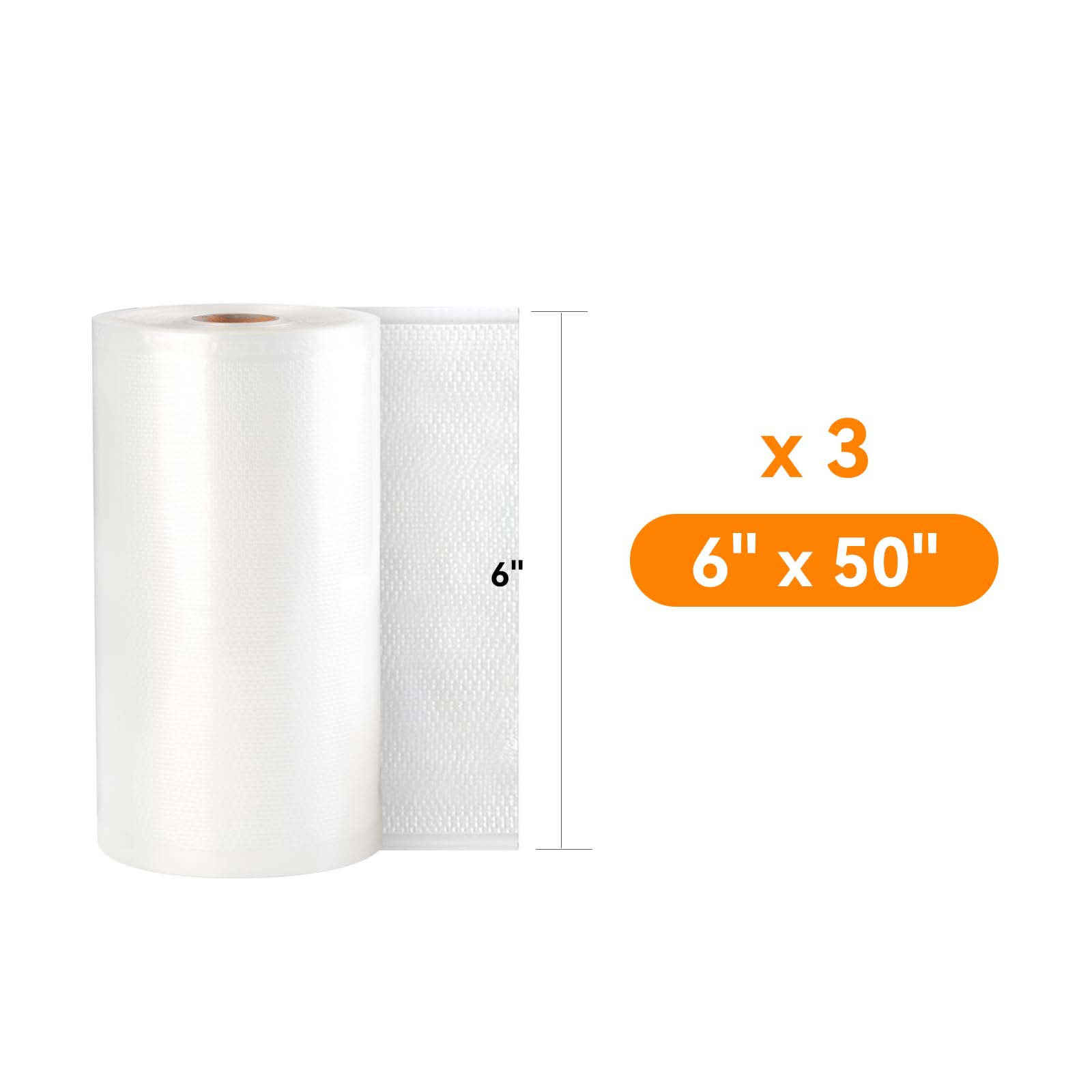 Wevac Lite sous vide ready rolls for precise, even cooking portions.