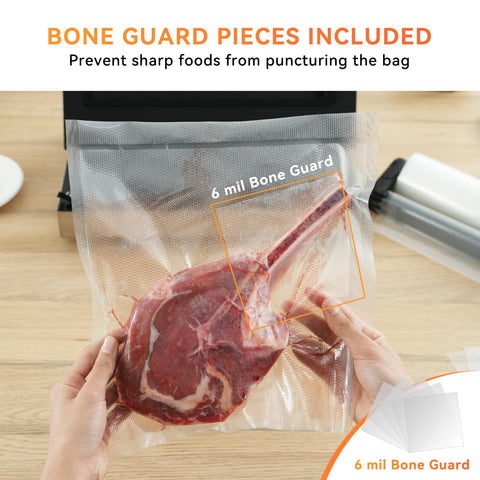 Wevac meal prep and storage to simplify portioning and organization.