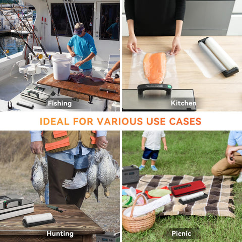 Wevac bags safe for microwave, freezer, and sous vide cooking.
