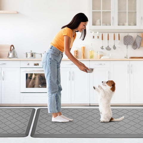 WEZVIX mats measure 17.3 by 29 and 17.3 by 47 inches.