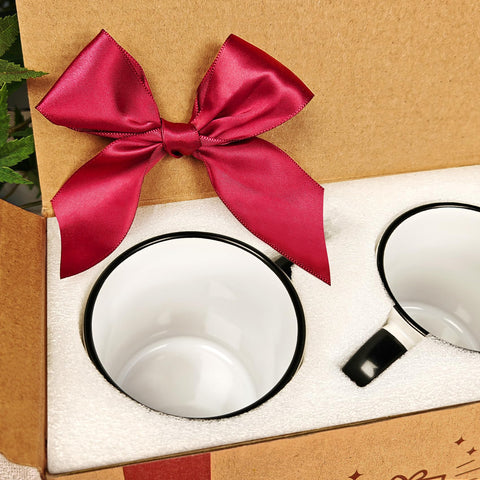 WFFW Mom and Dad mugs are microwave and dishwasher safe for easy cleaning.