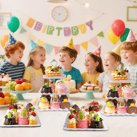 Wgbon wedding and baby shower dessert display set adds elegance