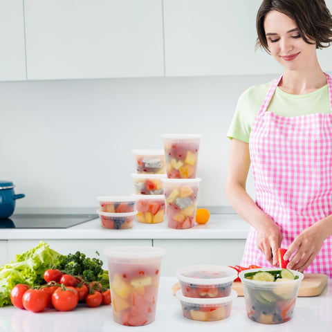 WGCC dishwasher-safe deli containers simplify cleaning and reuse