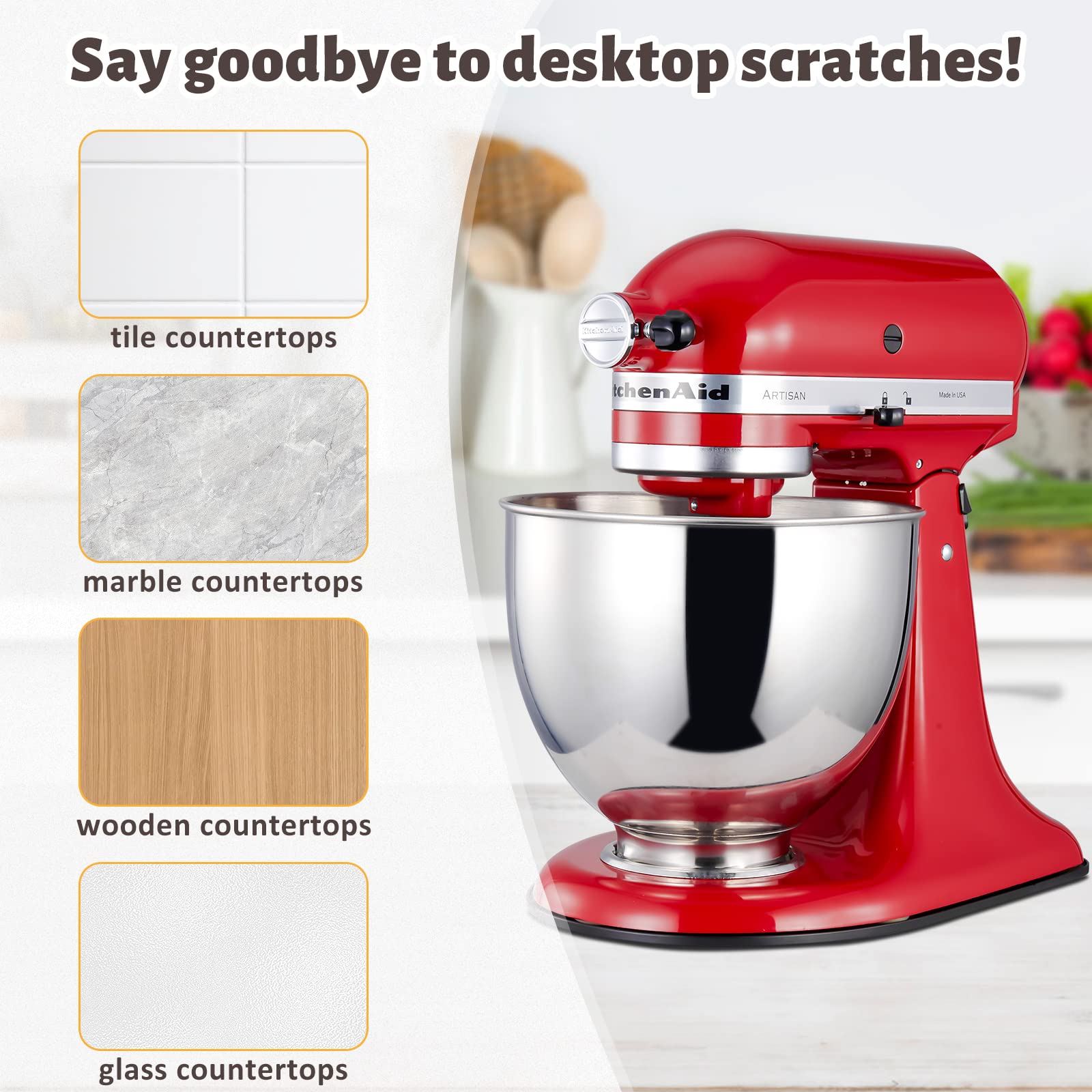 Whaleme mixer mover enables rotation and precise placement for recipes.