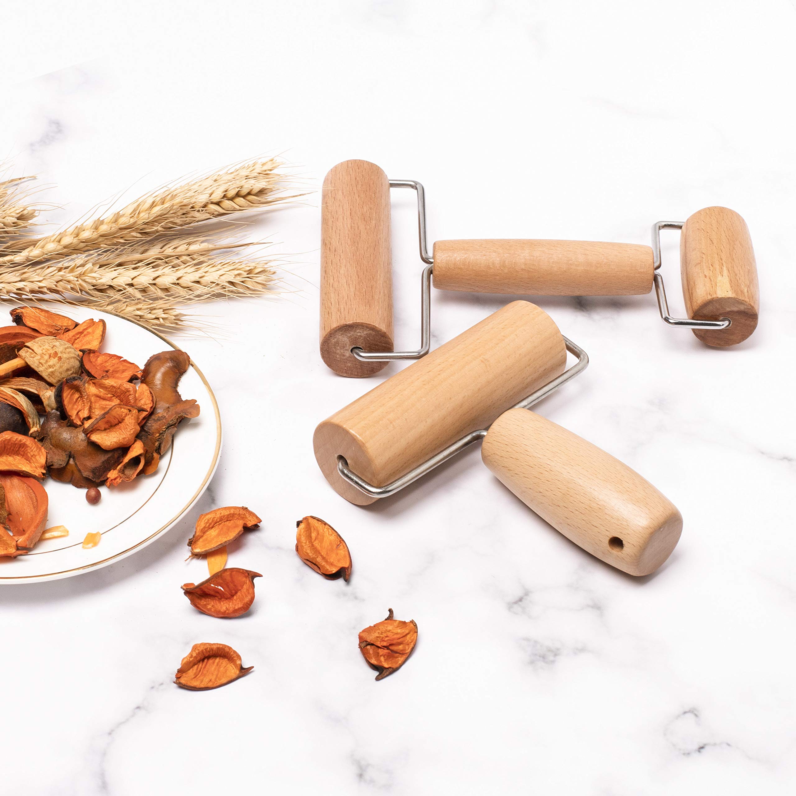 Whaline dual-roller design reduces effort with balanced, smooth rolling.