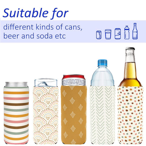 Whaline sleeves fit 12oz cans securely, reducing slips.
