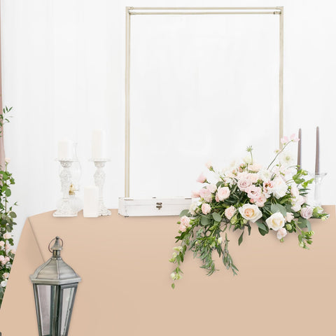 Whaline durable wipe-clean woodland tablecloth surface shown in use
