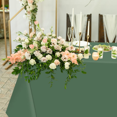 Whaline indoor woodland table decoration creating a rustic ambiance