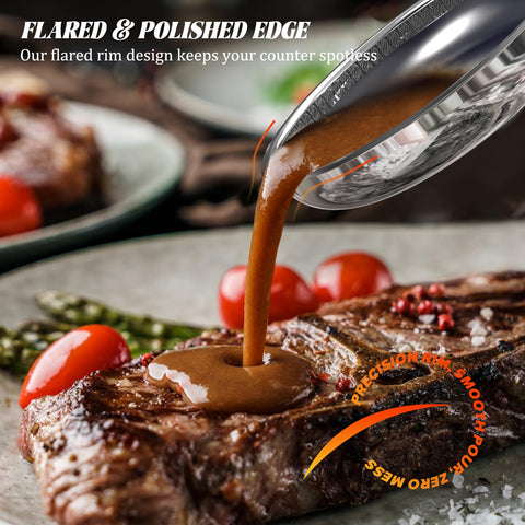WhatsClad stay-cool handle with double rivets stays comfortable and safe during use.