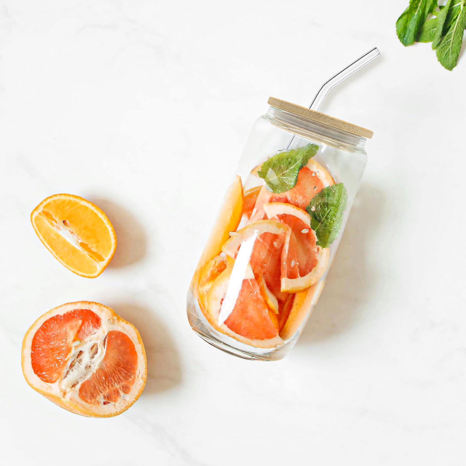 WHEATHUSK 16oz cups ideal for iced coffee and tea