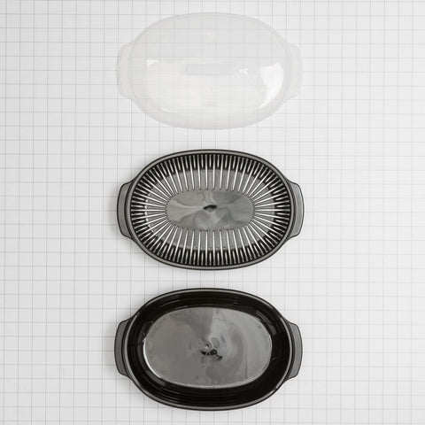 Whirlpool W10660052 steamer dish in use steaming vegetables