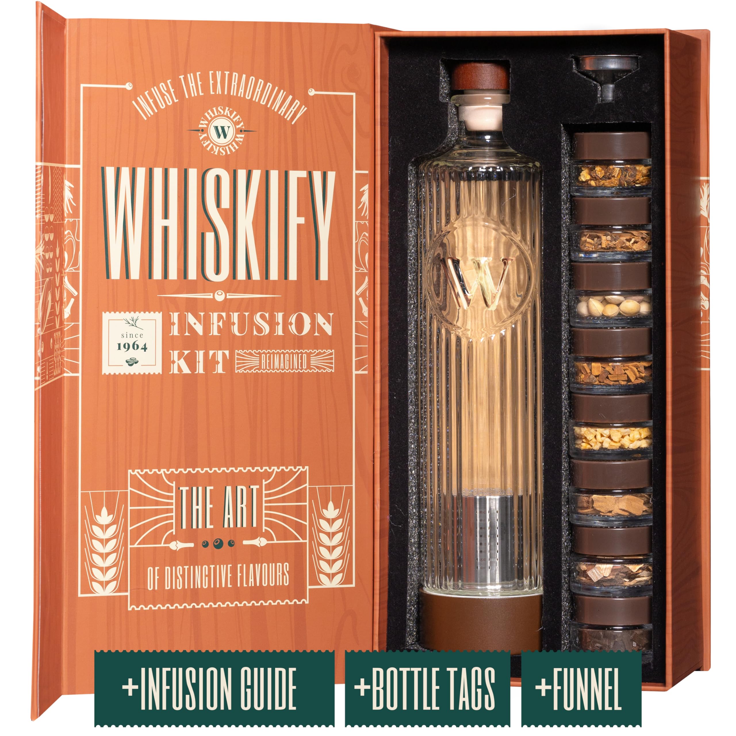 Whiskify bottle pour: infusion possibilities for personalized whiskey at home