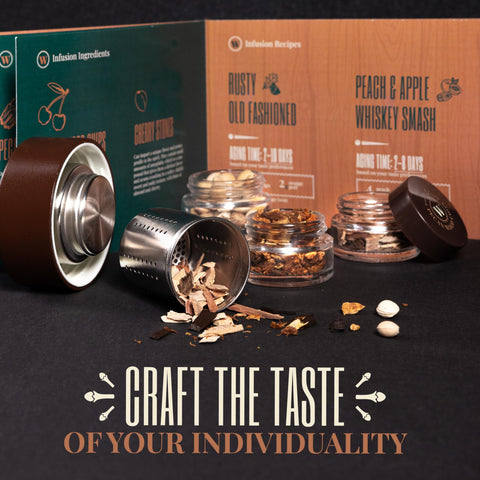 Whiskify decanter set displayed for stylish home bartending