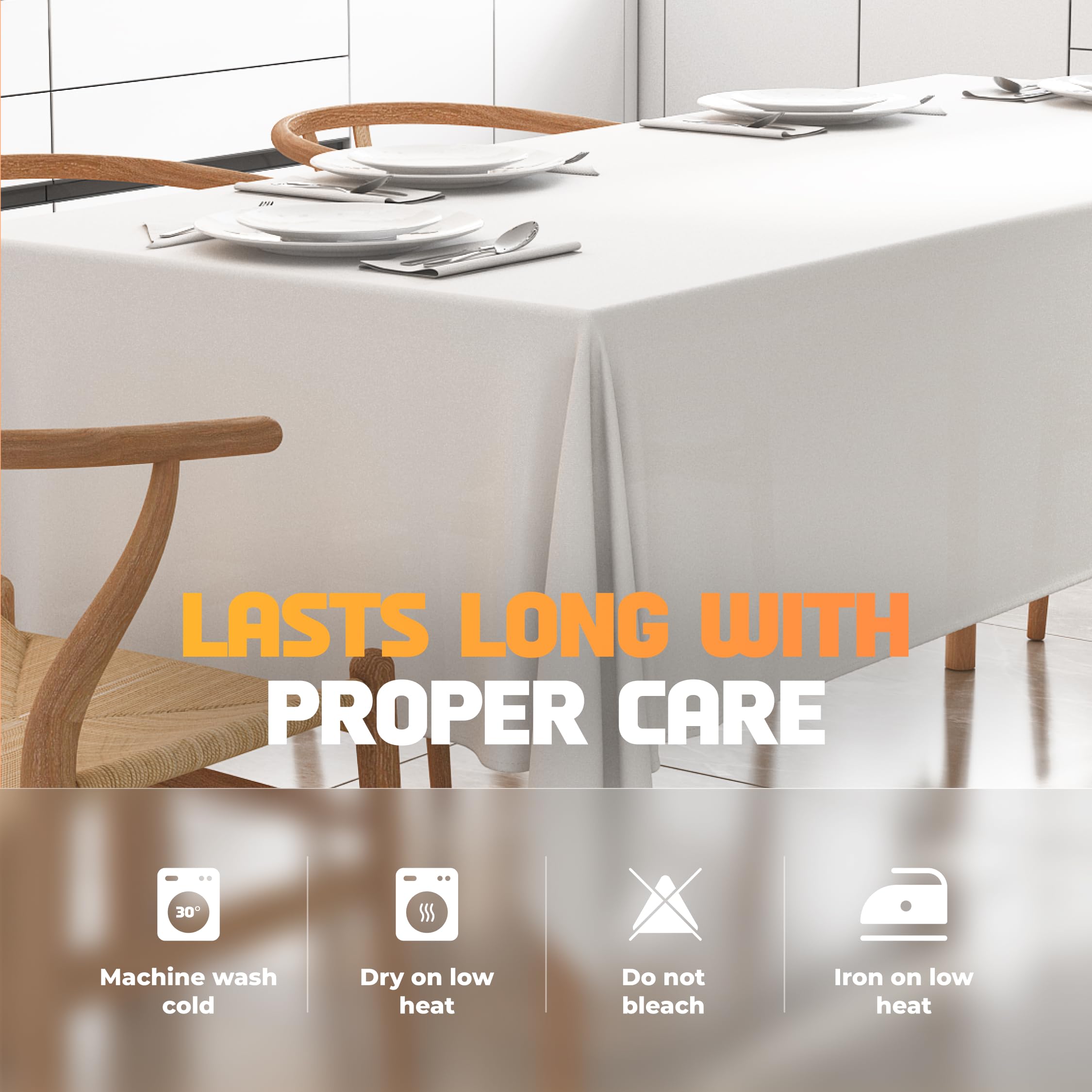 White Classic WEALUXE cafe setup demonstrates easy care in busy service.