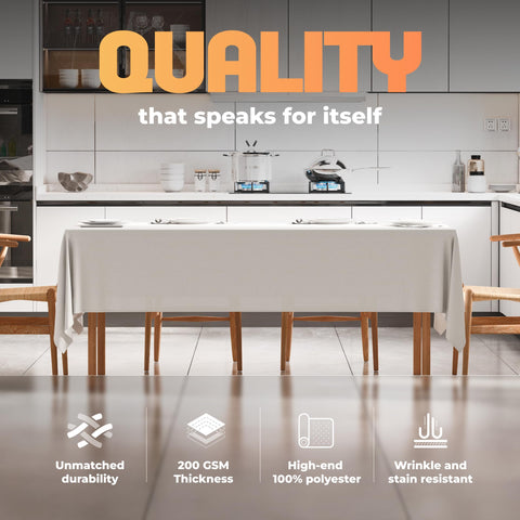 White Classic WEALUXE stain-resistant fabric demonstrated with spill test.