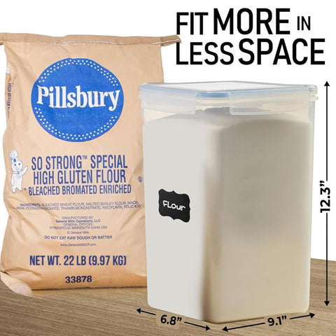 White Feather Supplies 8.5L container front view for quick content checks.