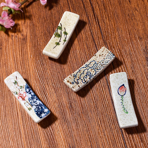Whitenesser eco-friendly, non-toxic chopstick rests for safe meals