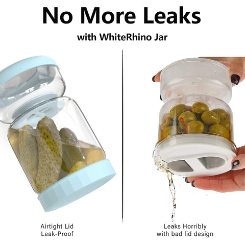 Total capacity of 1010ml (34oz) with top and bottom measurements