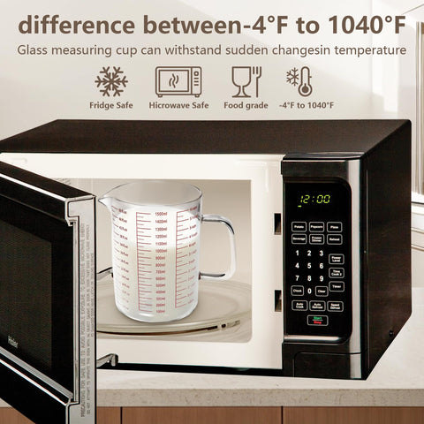 WhiteRhino glass beaker-style measuring cup highlighted as essential kitchen tool