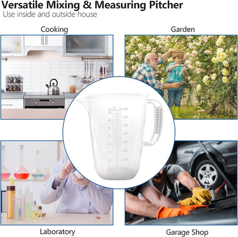 WhiteRhino heat-resistant pitcher handles high-temperature fluids safely.