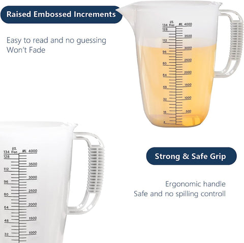 WhiteRhino measure pitcher conversion chart simplifies units for quick calculations.