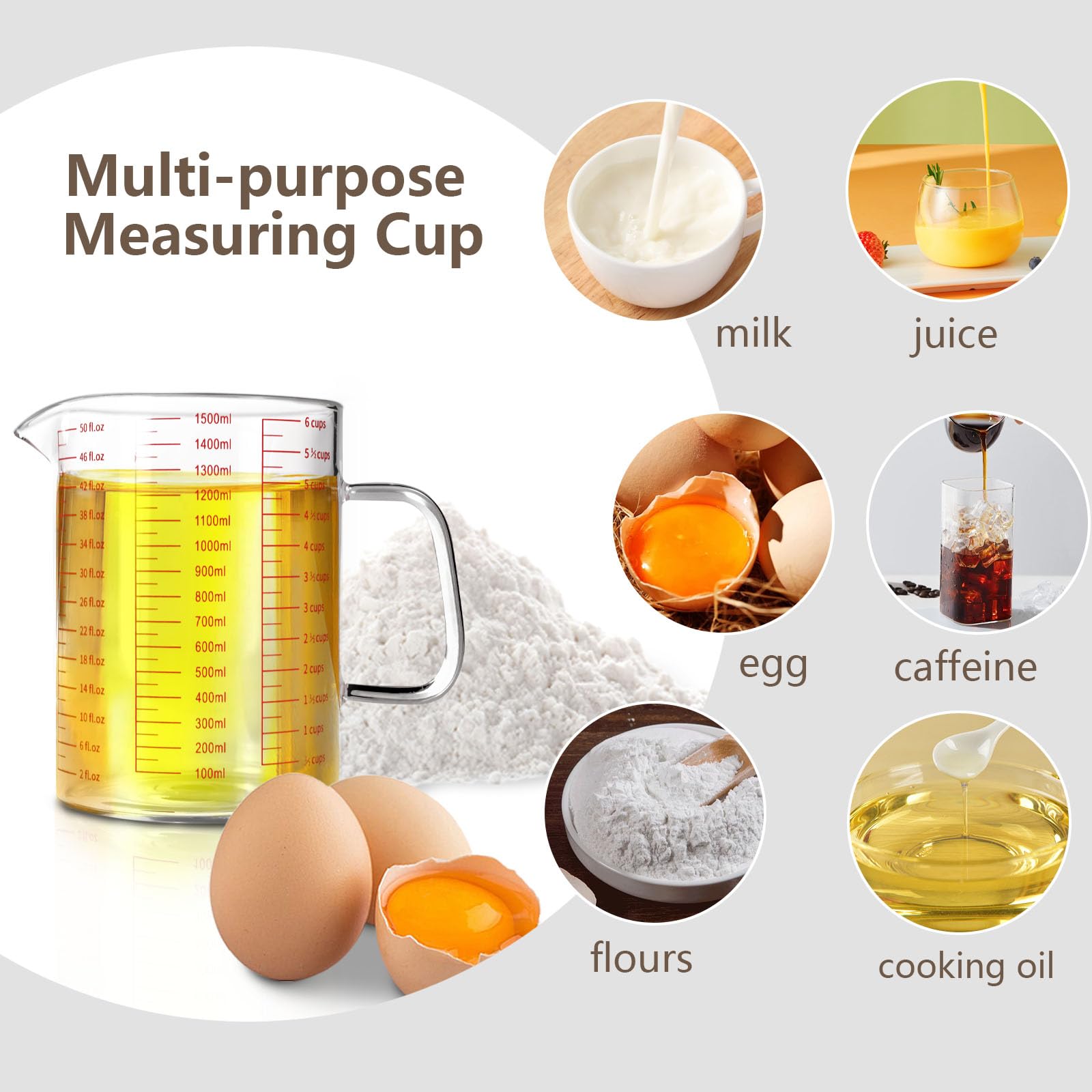 WhiteRhino measuring cup demonstrates temperature versatility from fridge to hot dishes