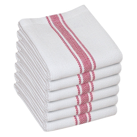 WhiteWrap kitchen dish towels absorbent for quick drying and spotless dishes.