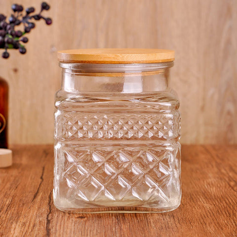 WHJY large 2000ml jar ready to store coffee or bulk pantry staples.
