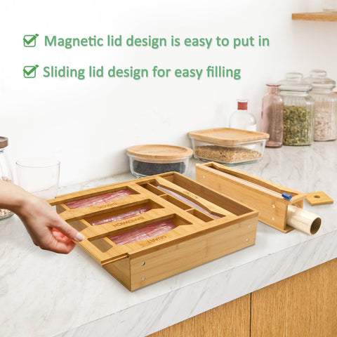 WHOMASS magnetic modular design lets you customize space-saving storage