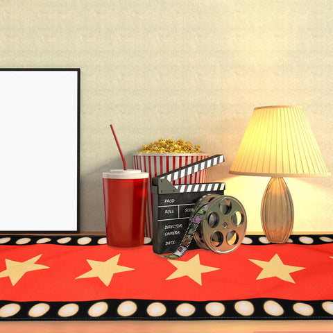 WHQXFDZ on-table display suitable for birthday parties and movie nights