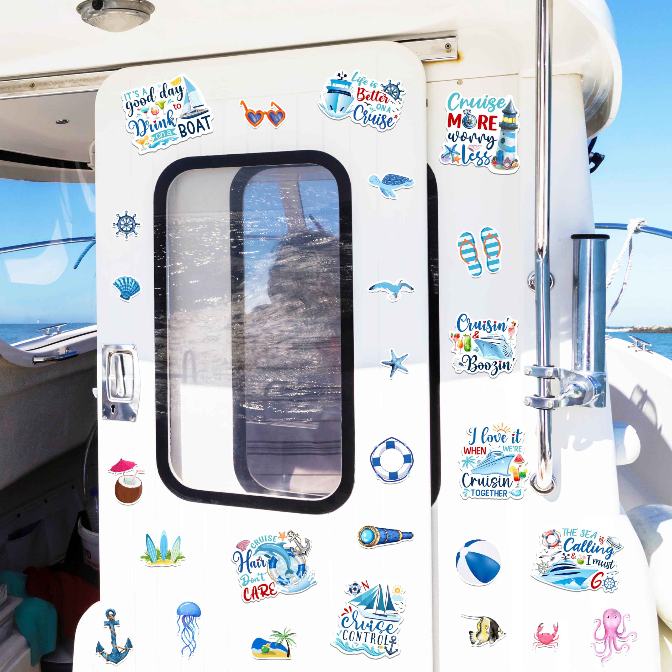 WHYMEO 27-piece magnet set offering abundant decorating options