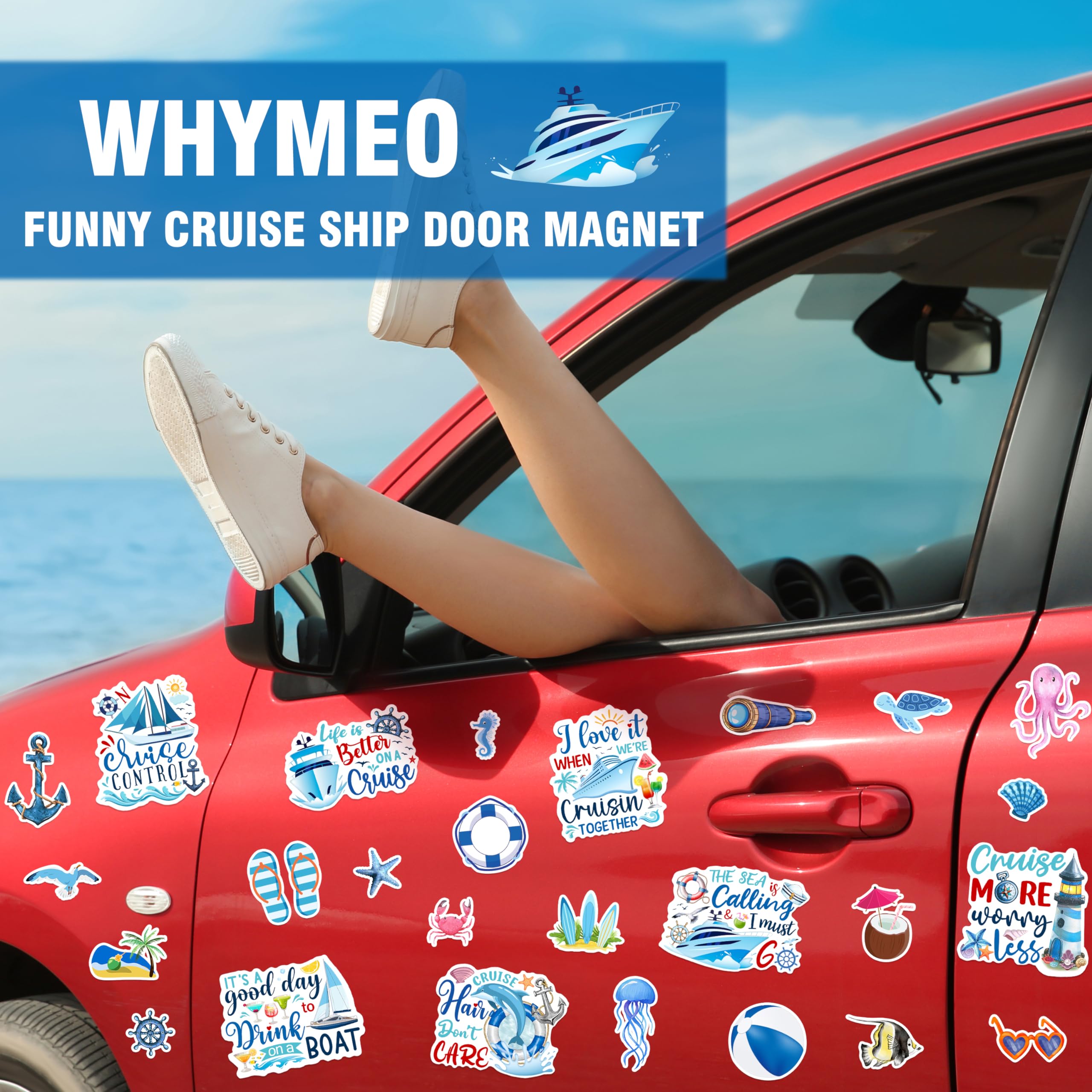 WHYMEO cruise ship decor kit for cabin and party styling