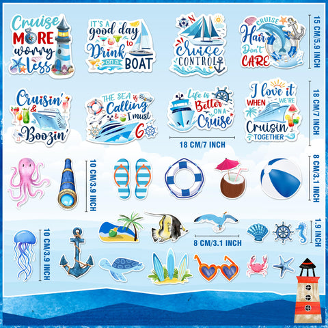 WHYMEO funny sayings magnets add playful cabin ambiance during trips