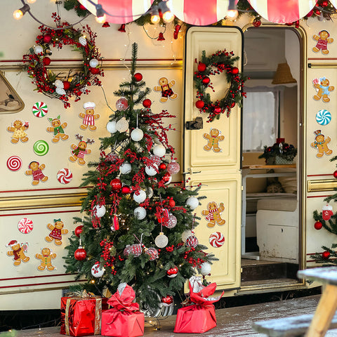WHYMEO mailbox magnet adding winter decor and charm