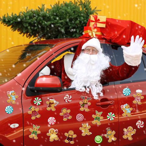 WHYMEO vehicle magnet attachment for durable holiday decor