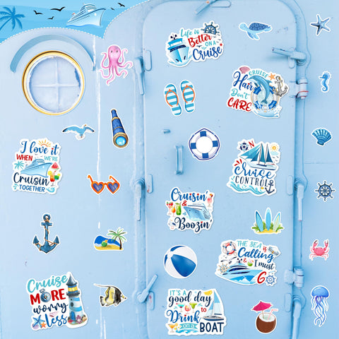 WHYMEO vinyl-backed magnets with white border for durable decoration