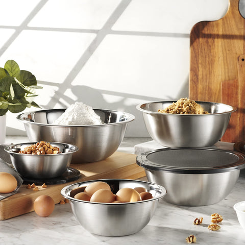 WHYSKO bowls stacked neatly, showcasing space-saving design for clutter-free countertops.