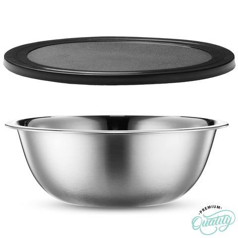 WHYSKO bowls with smooth interior ease whisking and mixing without catching.