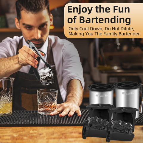 WIBIMEN silicone mold enables easy demolding with auto-eject feature.