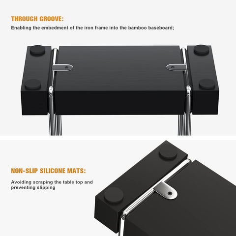 Wican bamboo non-slip base protects surfaces during everyday use.